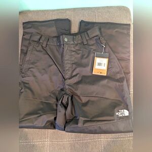 New $110 THE NORTH FACE Boy's Freedom Snow Pants Boy's Size 2XL Color:‎ Black